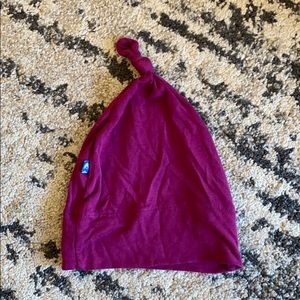 Kicky pants solid knot baby hat